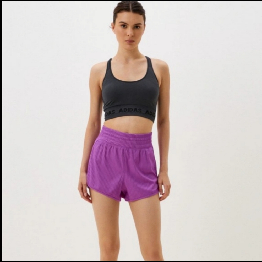 adidas Purple Athletic Shorts